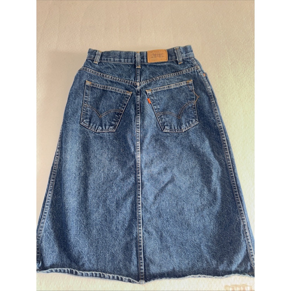 Levi's Orange Tab Denim Skirt /Size 13 (See Description)
